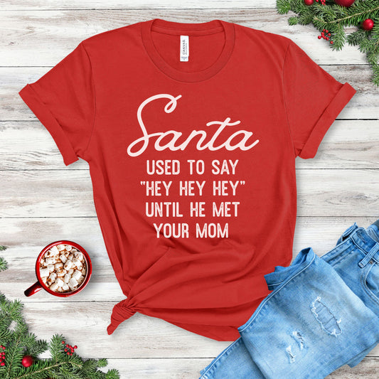 2024 Christmas Shirt, Funny Santa Design, Hilarious Xmas Party Tee, Unique Gift for Her & Him, Christmas Humor