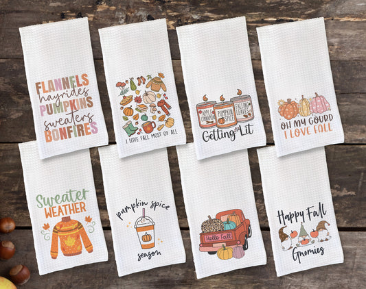 Fall Kitchen Towels