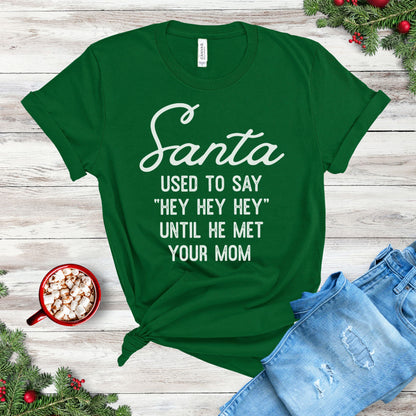 2024 Christmas Shirt, Funny Santa Design, Hilarious Xmas Party Tee, Unique Gift for Her & Him, Christmas Humor