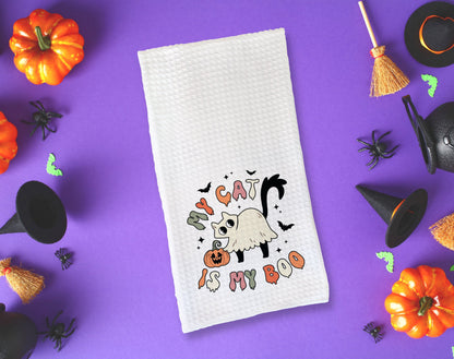 Halloween Dog & Cat Kitchen Towels