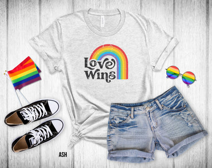 Love Wins - Unisex Tee.