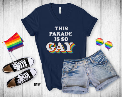 This Parade is So Gay - Unisex V-Neck