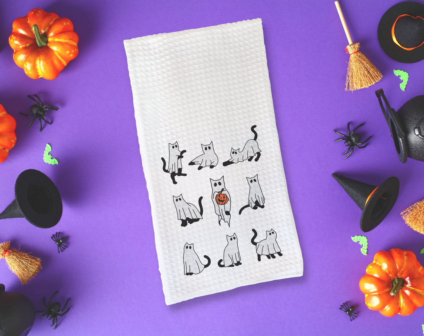 Halloween Dog & Cat Kitchen Towels