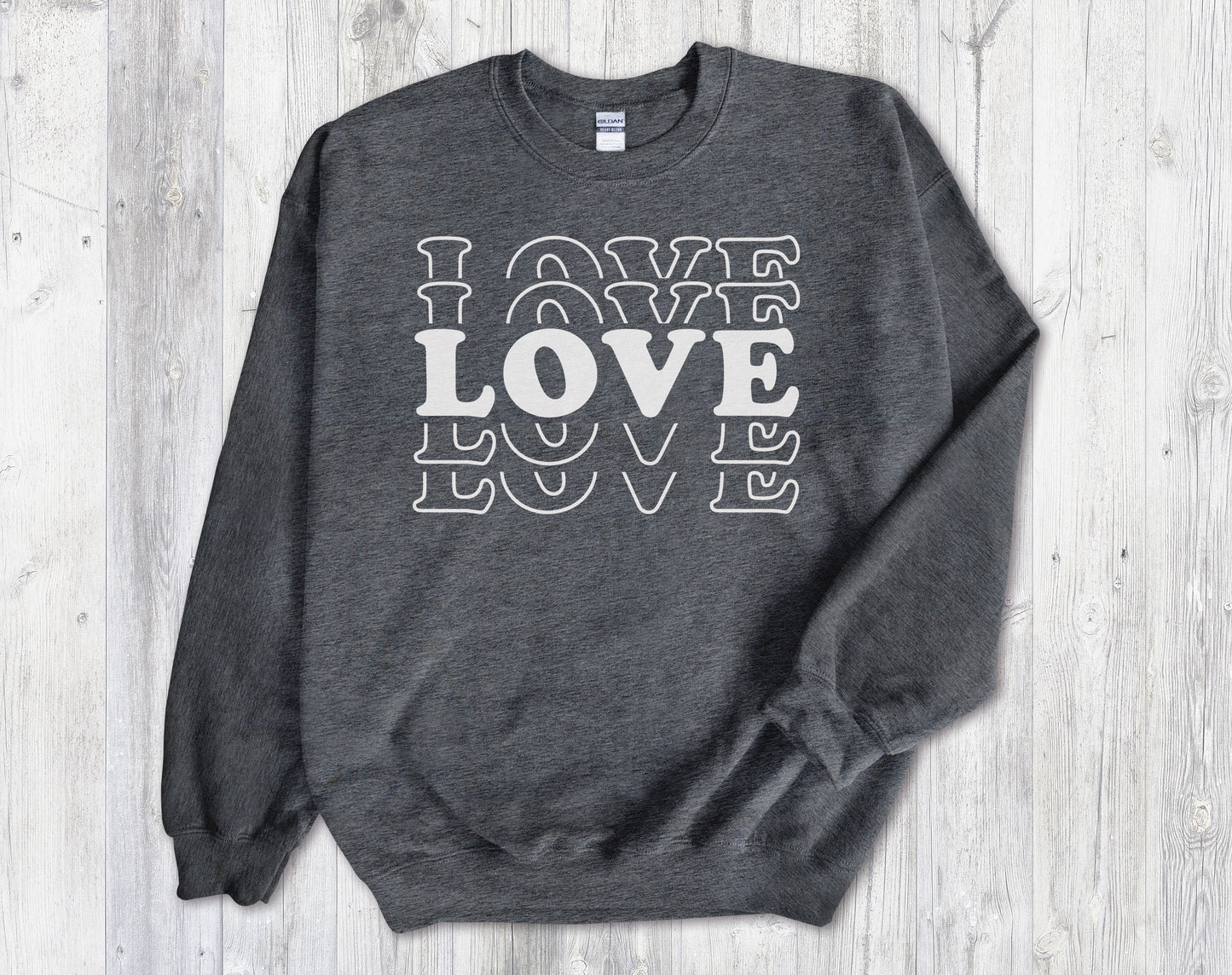 Love Love Love Valentines Day Unisex Sweatshirt