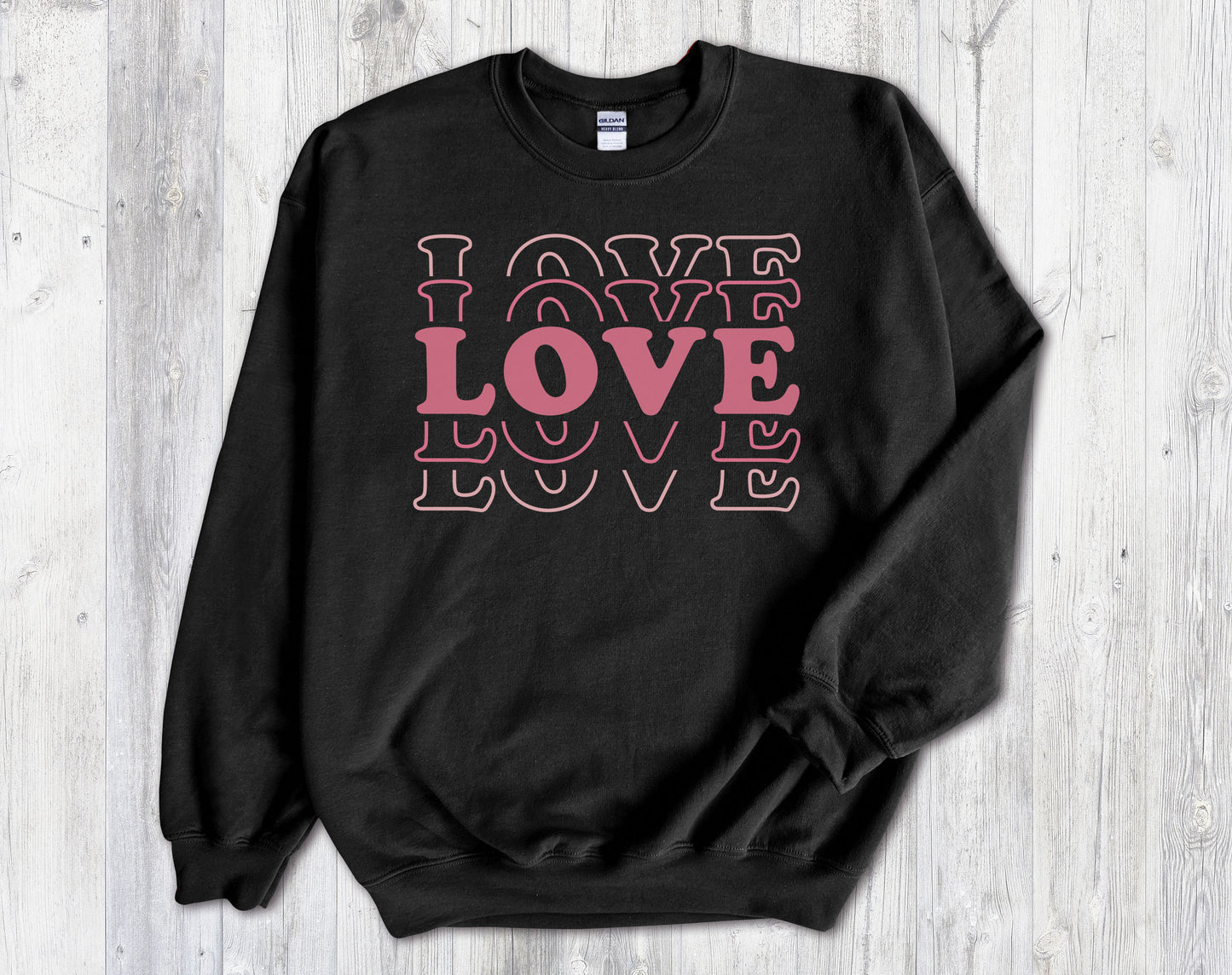 Love Love Love Valentines Day Unisex Sweatshirt