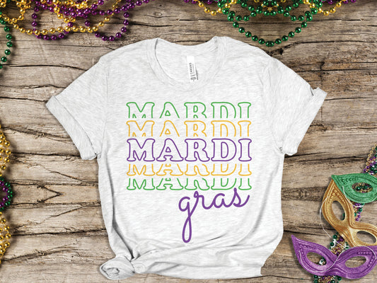 Mardi Gras Unisex Tee