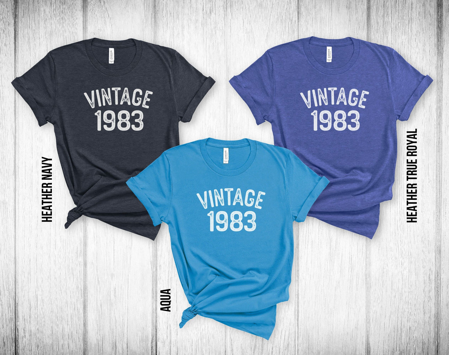 40th Birthday Unisex Tee - Vintage 1983