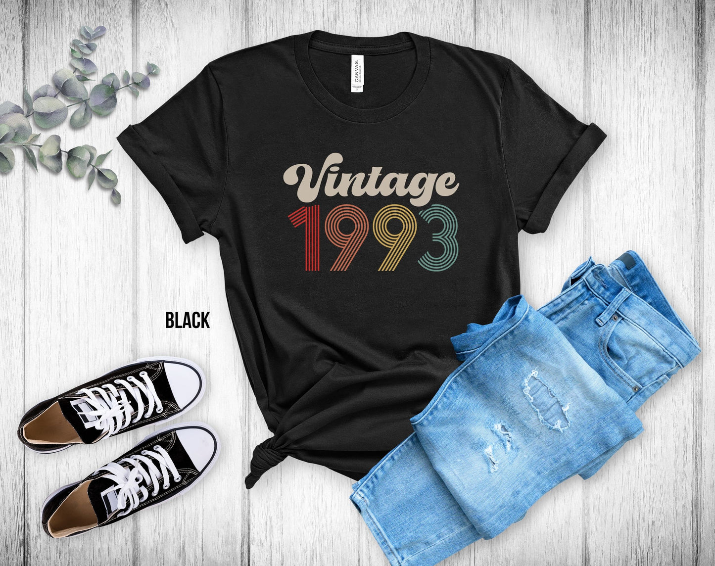 30th Birthday Unisex Tee - Vintage 1993