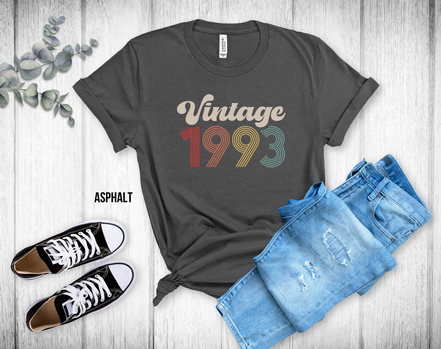 30th Birthday Unisex Tee - Vintage 1993