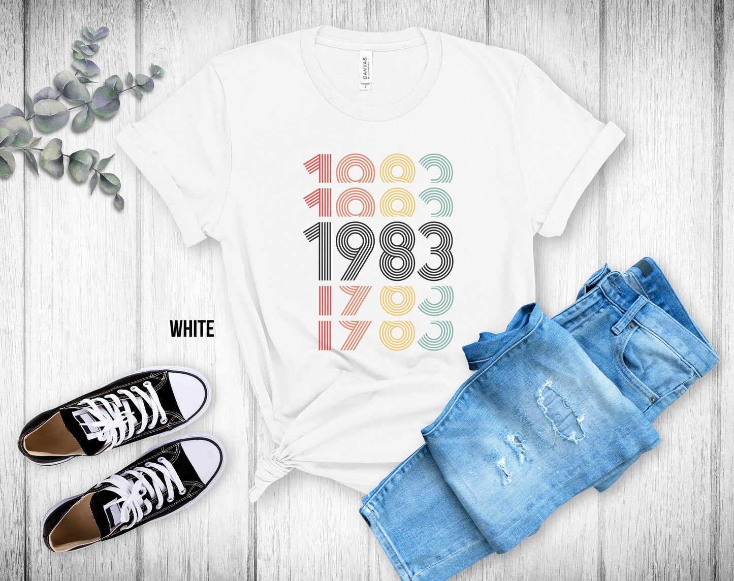 40th Birthday Unisex Tee - 1983