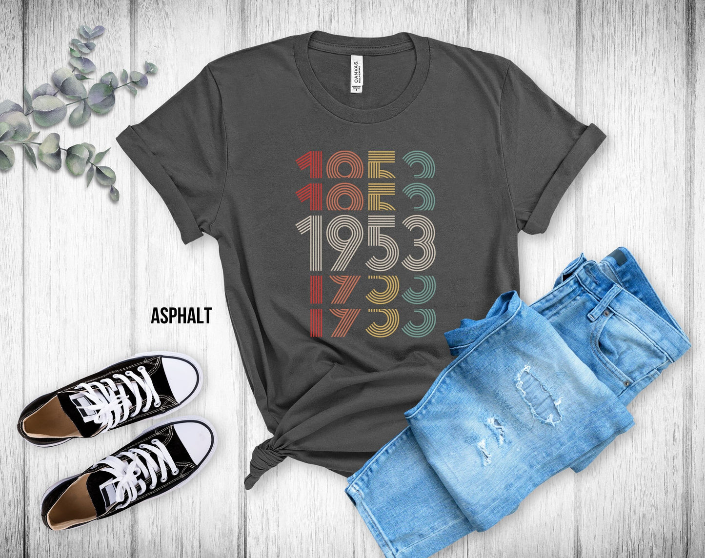 70th Birthday Unisex Tee - 1953