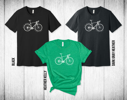 Ride More Worry Less Bike Shirt - Unisex Tee