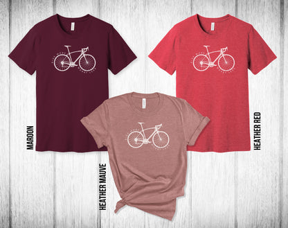 Ride More Worry Less Bike Shirt - Unisex Tee