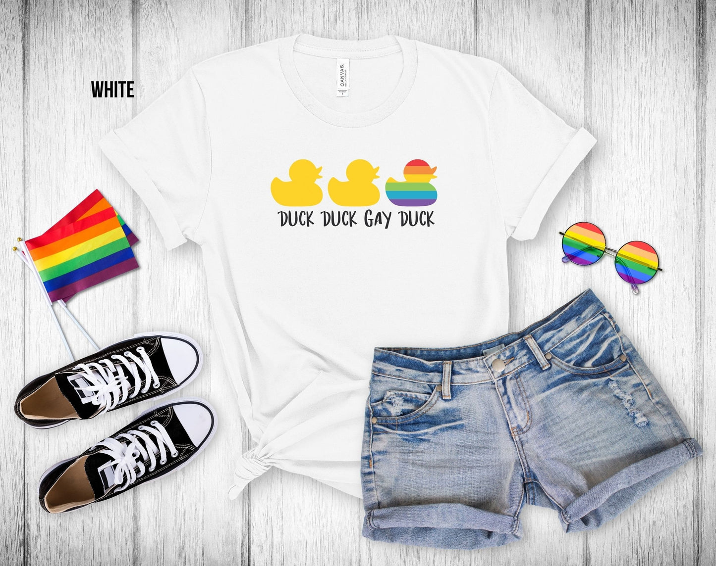 Duck Duck Gay Duck - Minnesota Gay Pride - Unisex Tee