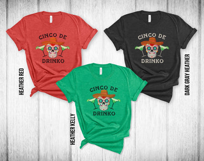 Cinco De Drinko Unisex Tee - Cinco De Mayo