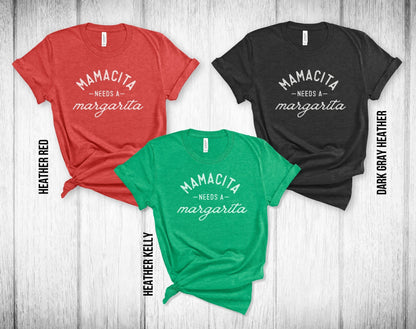 Mamacita Needs a Margarita Unisex Tee - Cinco De Mayo - Mothers Day