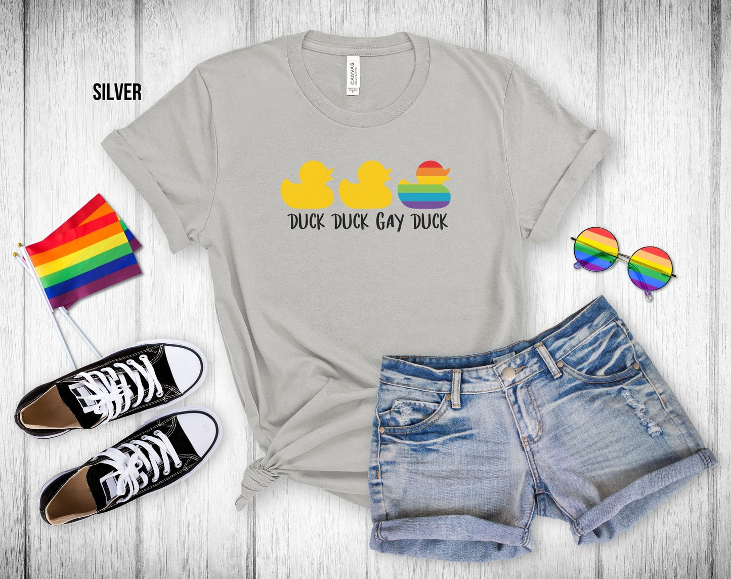 Duck Duck Gay Duck - Minnesota Gay Pride - Unisex Tee