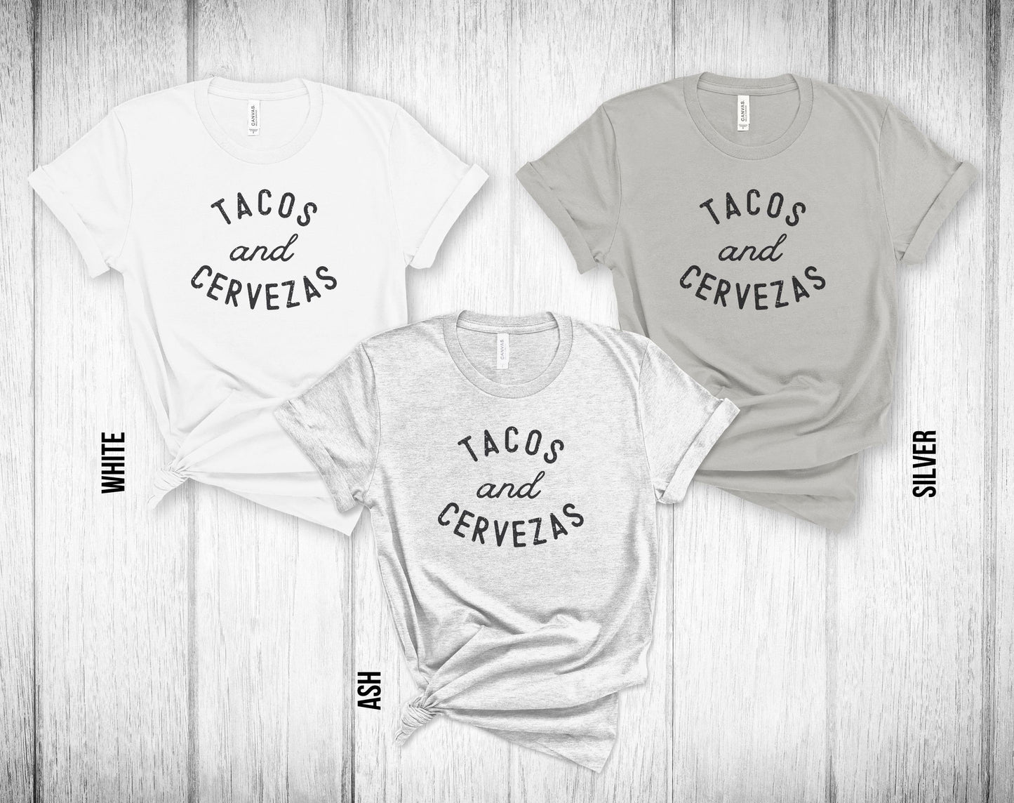 Tacos and Cerveza Unisex Tee - Cinco De Mayo Shirt