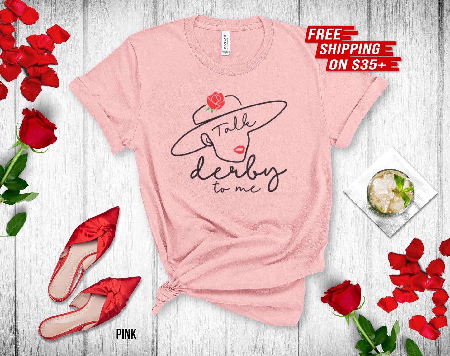 Talk Derby to Me Kentucky Derby Party Unisex Tee