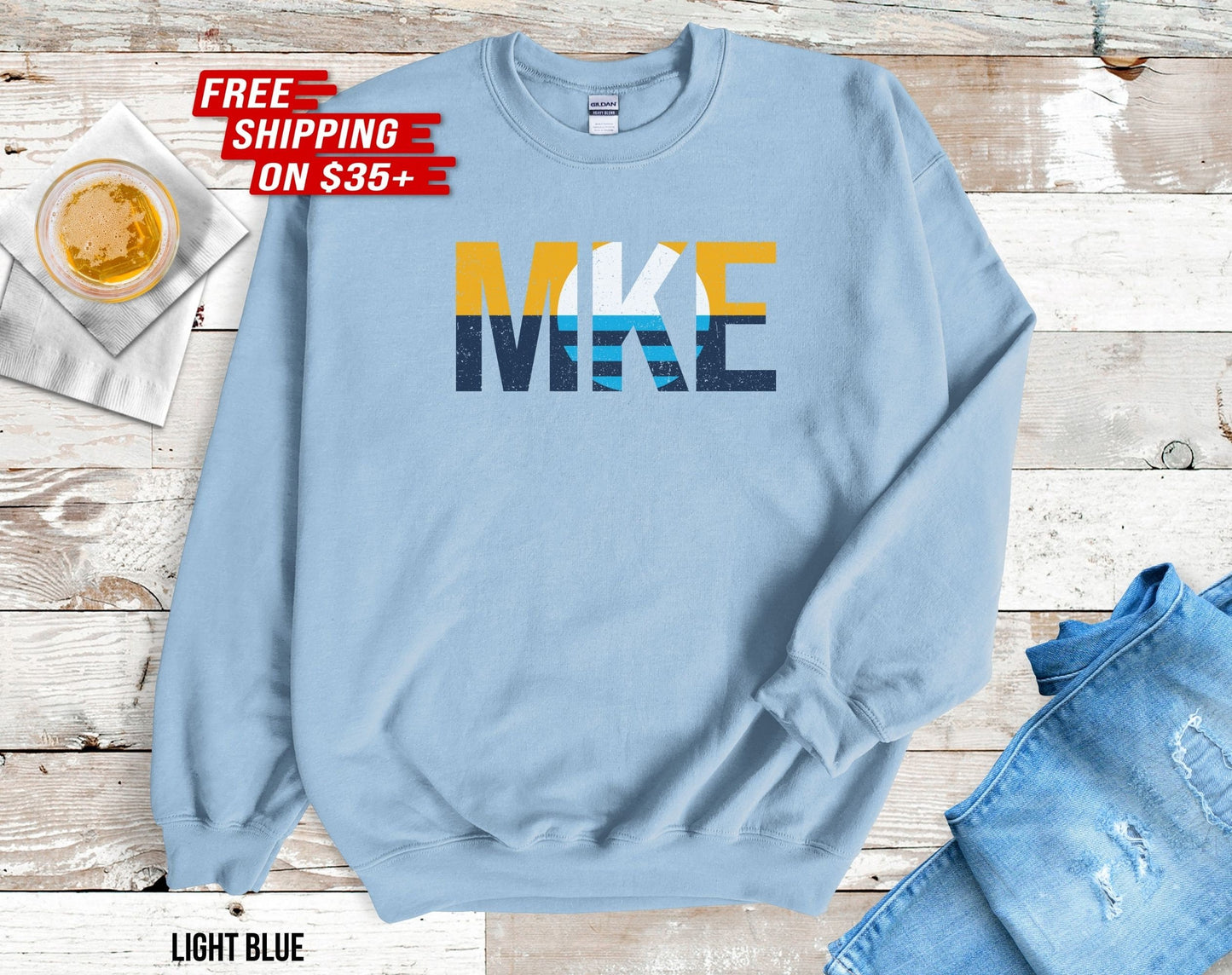 Milwaukee, WI Unisex Sweatshirt - Peoples Flag of Milwaukee